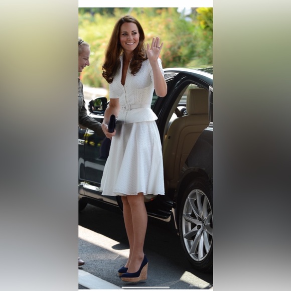 Stuart Weitzman Corkswoon Wedges as worn by Kate Middleton; discontinued style - Picture 8 of 8